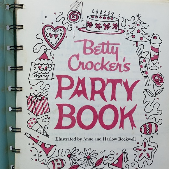 1960 Betty Crocker’s Party Book First Edition Hardcover Spiral Bound Cookbook - Picture 5 of 13